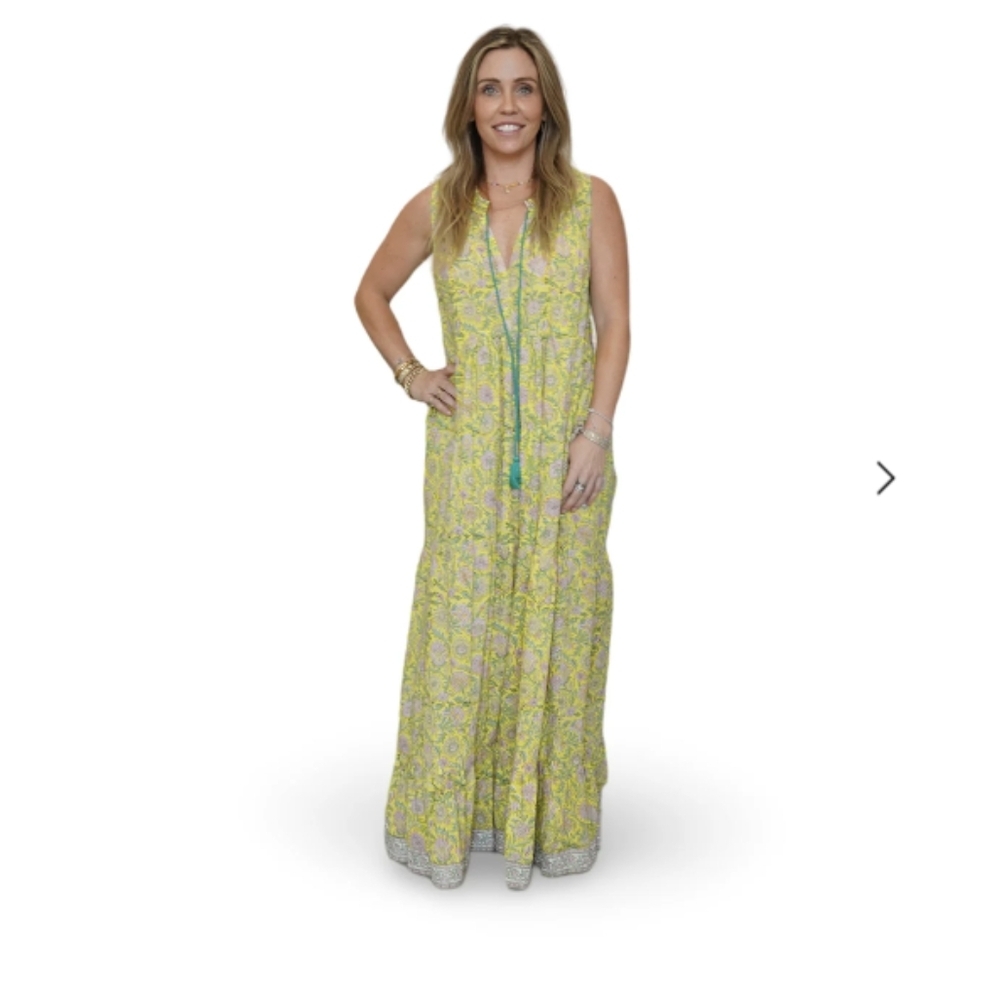 Sur La Vague 100% cotton Maxi - Picture 2 of 4